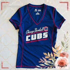 Chicago Cubs Short Sleeve Shirt TX3Cool  S